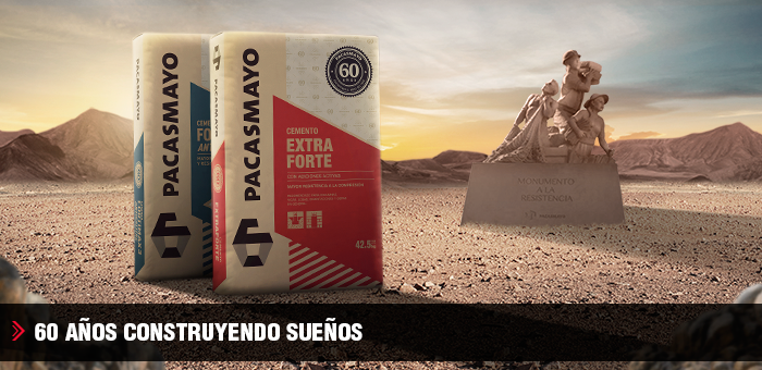Cementos Pacasmayo, 60 años construyendo sueños.